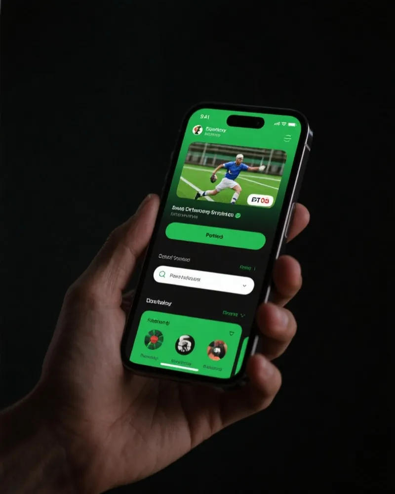 手机买球界面展示