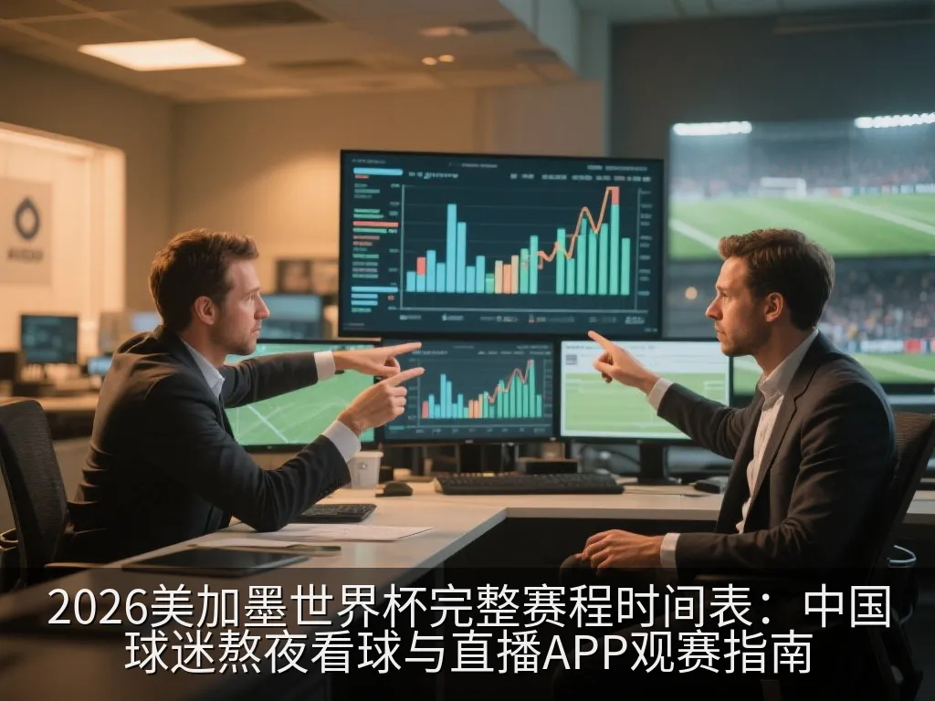 球迷深夜使用智能手机观看足球直播